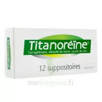 Titanoreine Suppositoires B/12 à Paris