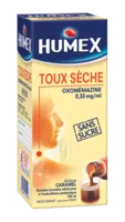 Humex 0,33 Mg/ml Solution Buvable Toux Sèche Oxomemazine Sans Sucre édulcorée à L'acésulfame Potassique Fl/150ml à Paris