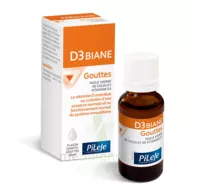Pileje D3 Biane Gouttes - Vitamine D Flacon Compte-goutte 20ml à Paris